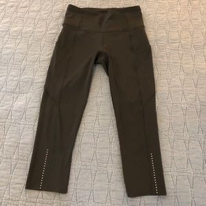 Lululemon Fast and Free High-Rise Crop II 23”